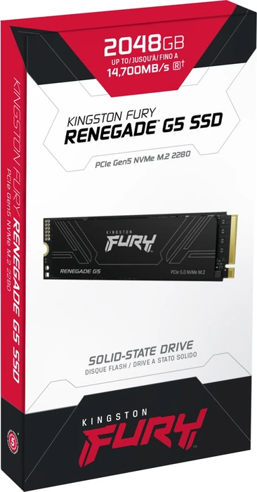 Kingston FURY Renegade G5 SSD 2TB, M.2 2280 / M-Key / PCIe 5.0 x4