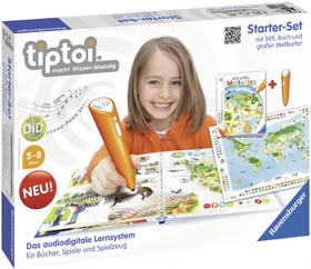 Ravensburger tiptoi Starter-Set: Stift und Buch Mein großer Weltatlas