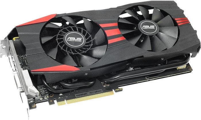 ASUS GeForce GTX 960 DC2 Black Edition OC, GTX960-DC2OC-2GD5-BLACK, 2GB GDDR5, DVI, HDMI, 3x DP