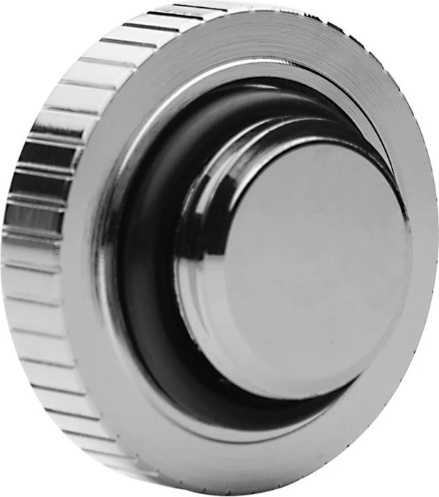 EK Water Blocks Quantum Line EK-Quantum Torque Plug mit Logo, G1/4", vernickelt