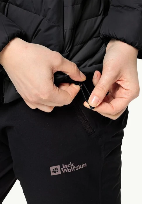 Jack Wolfskin Tundra Down Hoody Funktionsjacke schwarz (Damen)