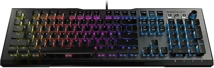 Roccat Vulcan 100 Aimo, grau, LEDs RGB, Titan Tactile, USB, US
