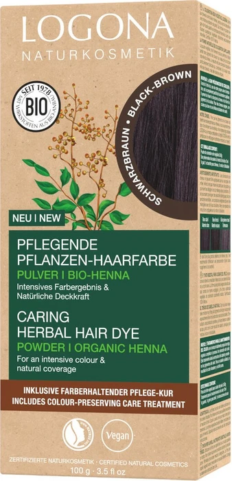 Logona Pflanzenhaarfarbe-Pulver