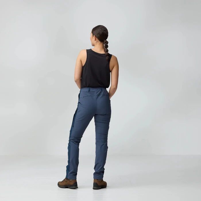 Fjällräven Abisko Hybrid Trail Hose lang navy (Damen)