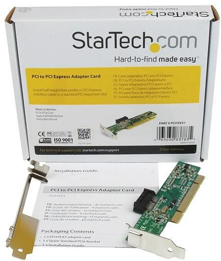 StarTech PCI1PEX1, PCI auf PCIe x1 Adapter