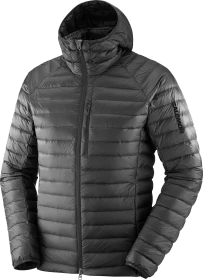 Salomon Elixir Micro Down Hooded Funktionsjacke deep black (Herren)