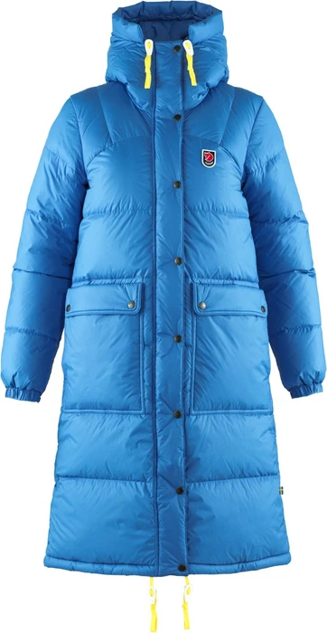Fjällräven Expedition Long Down Funktionsmantel un blue (Damen)