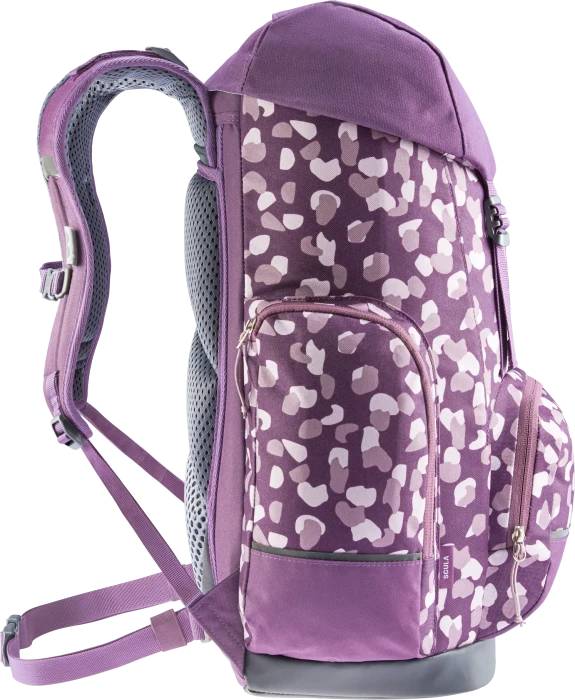 Deuter Scula plum dots Schulrucksack