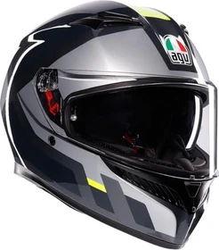AGV K3 E2206 Shade grau/schwarz/gelb