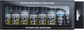 Vallejo Model Air Air War Color Series Luftwaffe Colors 1941 to End-War Farbset, 8-tlg.