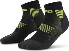 CEP Core Run Low Laufsocken black/lime (Damen)