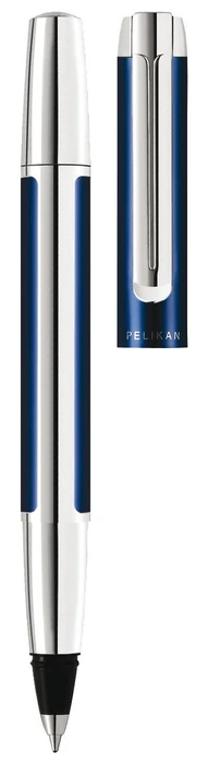 Pelikan Pura R40 Tintenroller (Mine) blau/silber