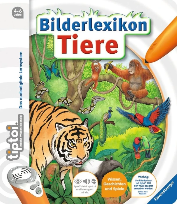 Ravensburger tiptoi Buch: Bilderlexikon Tiere