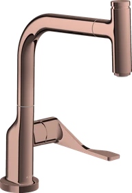 Hansgrohe Axor Citterio Select 230 mit Ausziehauslauf polished red gold