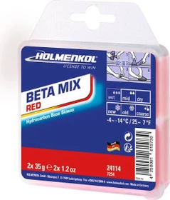 Holmenkol Betamix 2x35g Wachs rot