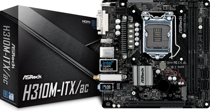 ASRock H310M-ITX/ac (Intel 1151 v2)