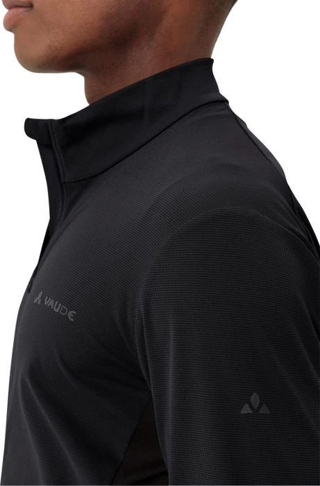 Vaude Matera II FZ Trikot langarm schwarz (Herren)