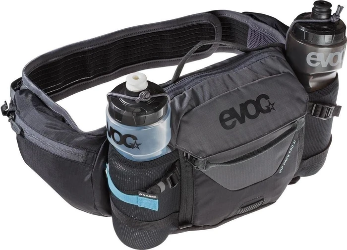 Evoc Hip Pack Pro 3 mit Trinksystem black/carbon grey