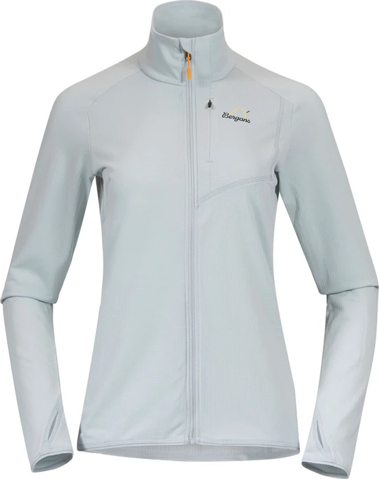 Bergans Y LightLine Essence Midlayer Funktionsjacke pearl grey (Damen)