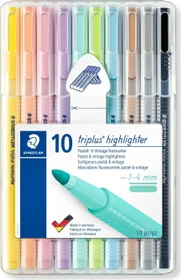 Staedtler triplus Textsurfer 362C sortiert, 10er-Set, Kunststoffetui
