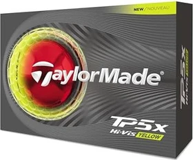 TaylorMade TP5x Golfbälle gelb, 12 Stück