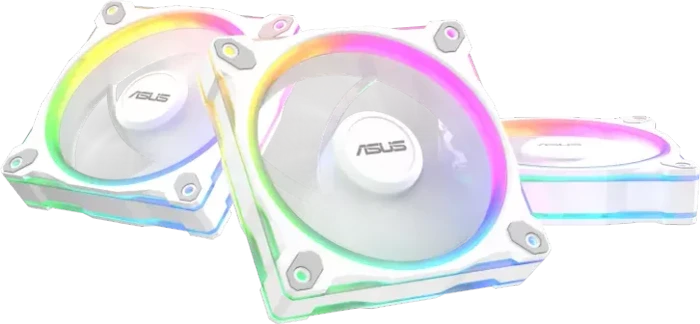 ASUS MR120 ARGB Reverse Blade, weiß, 120mm, 3er-Pack