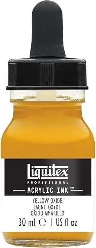 Liquitex Professional Acrylic Ink yellow oxide, 30ml