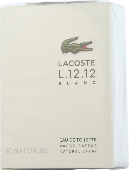 Lacoste Eau de Lacoste L.12.12 Blanc Eau de Toilette, 50ml