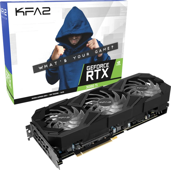 KFA2 GeForce RTX 3080 Ti EXG (1-Click OC), 12GB GDDR6X, HDMI, 3x DP