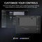 Corsair Vanguard Air 99 Wireless, weiß, LEDs RGB, Corsair OPX Low-Profile, USB/Bluetooth, UK Vorschaubild