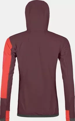 Ortovox Berrino Hooded Funktionsjacke winetasting (Damen)
