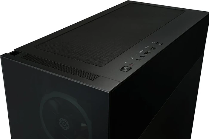 Enermax K8 Midnight Black, schwarz, Glasfenster