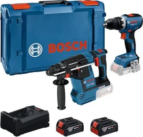 Bosch Professional Akku-Maschinenset inkl. L-Boxx + 2 Akkus 5.0Ah