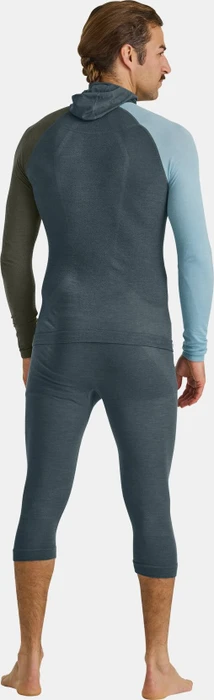 Ortovox 120 Comp Light Hoody Funktionsshirt langarm dark arctic grey (Herren)