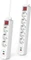Hama Steckdosenleiste mit Schalter und Winkel-Flachstecker, 3-fach, 1x USB-A/1x USB-C 18W USB-PD/QC, 1.4m, weiß Vorschaubild