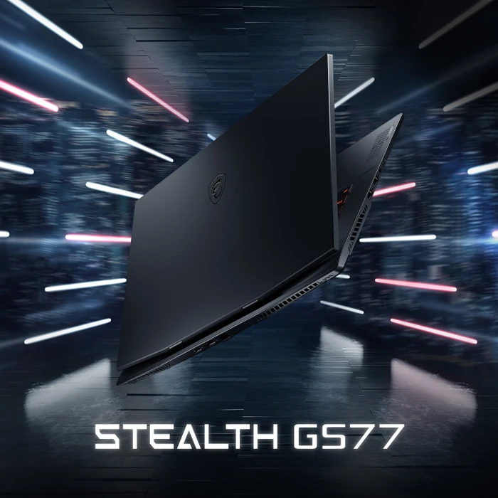 MSI Stealth GS77 12UGS-065, Core Black, Core i7-12700H, 32GB RAM, 1TB SSD, GeForce RTX 3070 Ti, DE