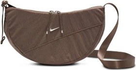 Nike Aura Crescent Umhängetasche mink brown/matte silver