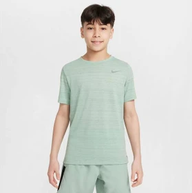 Nike Dri-FIT Miler Funktionsshirt kurzarm steam (Junior)