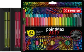 STABILO pointMax ARTY sortiert, 42er-Set, Etui