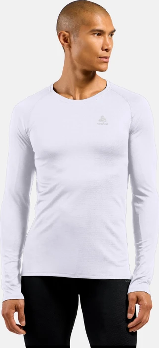 Odlo Active F-Dry Light Eco Funktionsshirt langarm weiß (Herren)