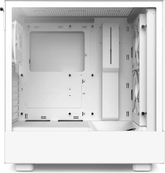 NZXT H5 Flow RGB, weiß, Glasfenster