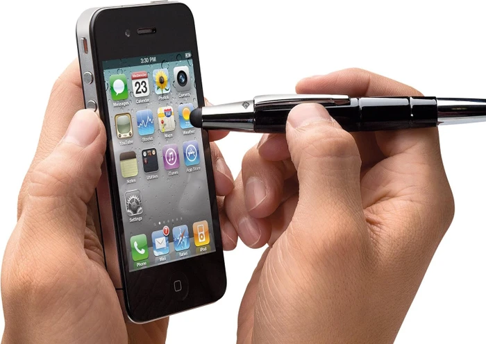 Wedo Touch Pen Pioneer 2in1 schwarz glänzend