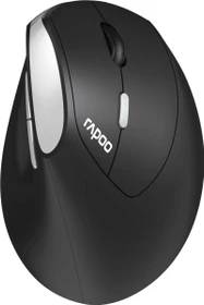Rapoo EV250 Silent Ergonomic Wireless Mouse schwarz/silber, USB (13531)