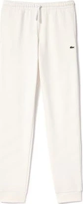 Lacoste Fleece Trainingshose lang weiß (Damen)