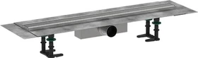 Hansgrohe RainDrain Compact Duschrinne, Komplett-Set, edelstahl gebürstet