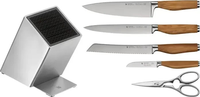 WMF Grand Wood Messerblock-Set, 6-tlg.