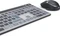 Hama WKM-750 Multi-Device-Tastatur-Maus-Set, blau/grau/schwarz, USB/Bluetooth, DE Vorschaubild