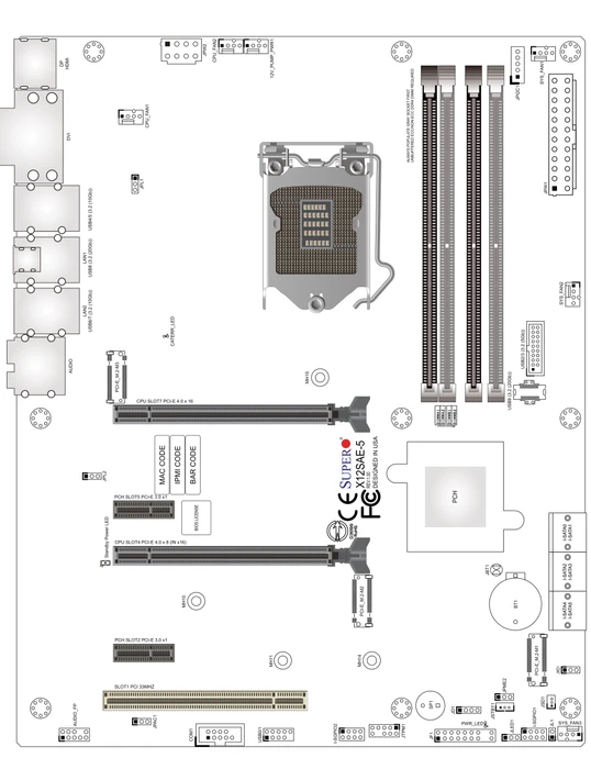Supermicro X12SAE-5, bulk (Intel 1200)