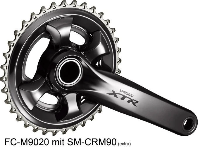 Shimano XTR Trail FC-M9020-1 30 Zähne Kurbelgarnitur 165mm