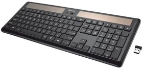 Trust Helios Wireless Solar Keyboard, USB, DE